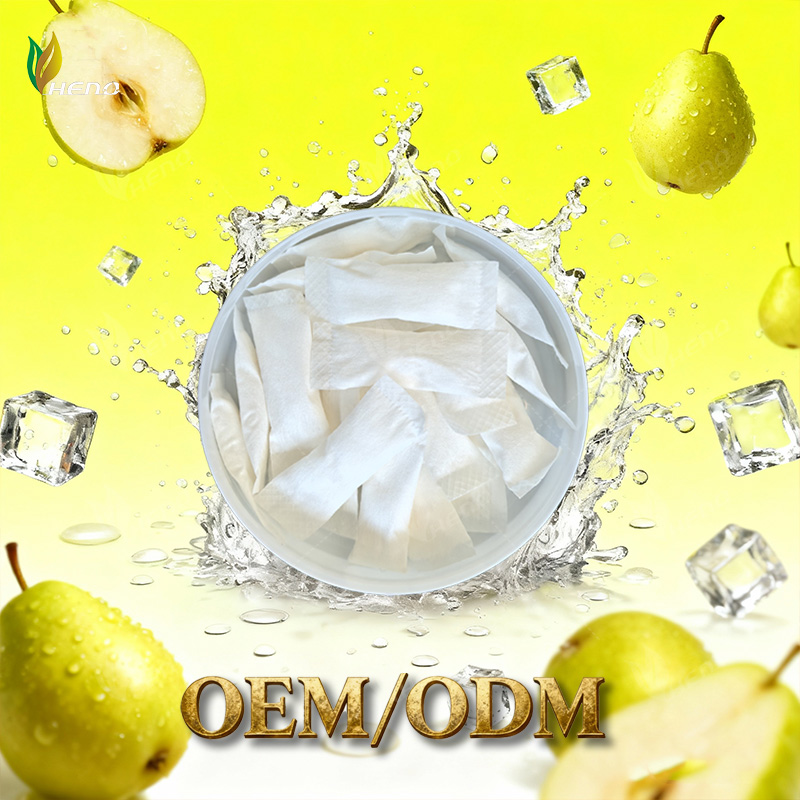 Birnenförmige Nikotinbeutel