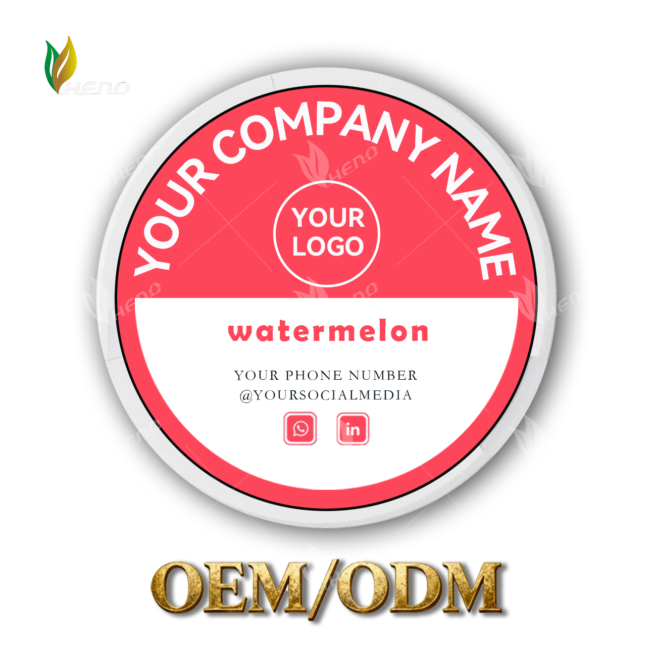 Nikotinbeutel mit Wassermelonengeschmack