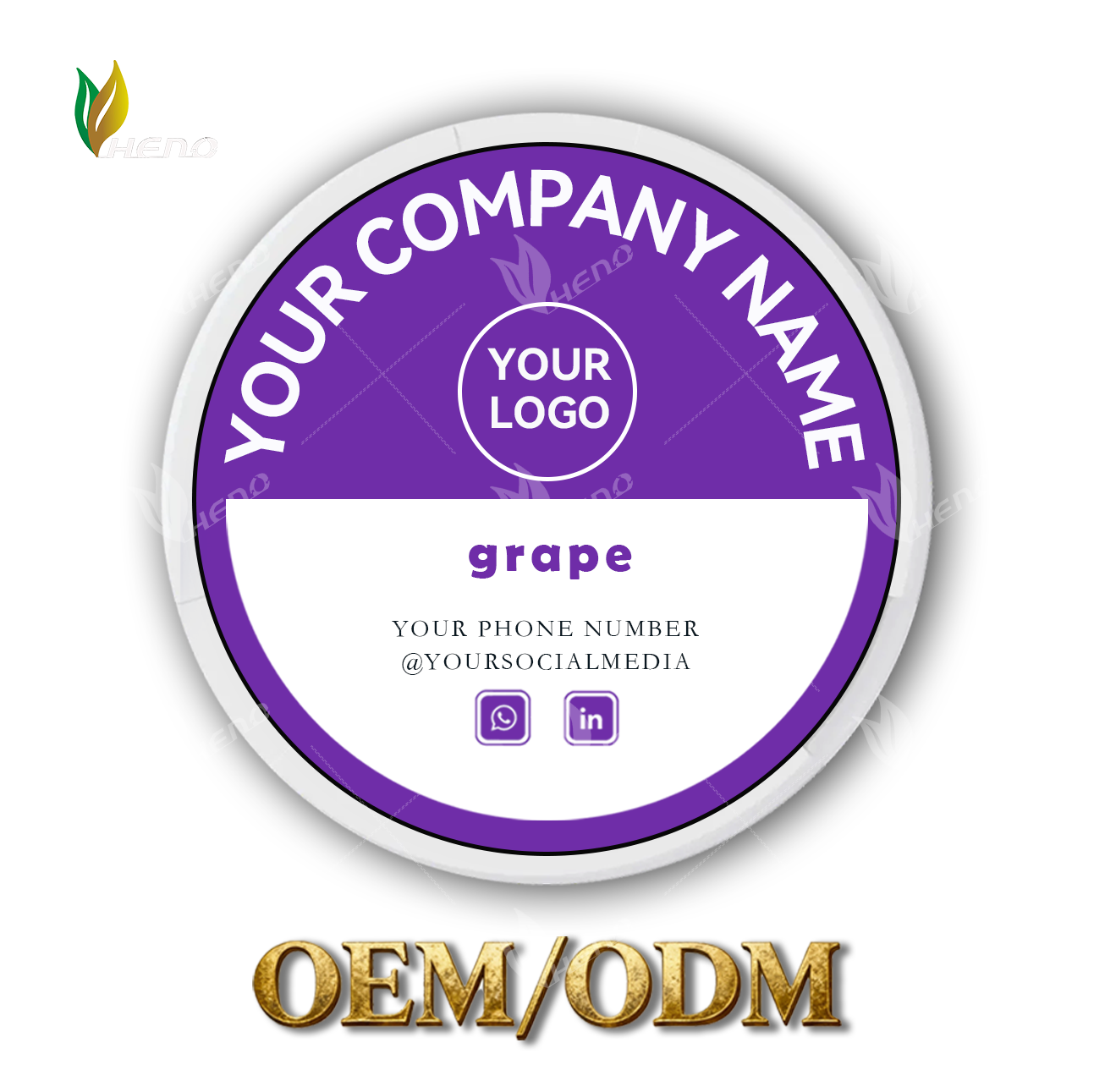 Trauben-Nikotinbeutel