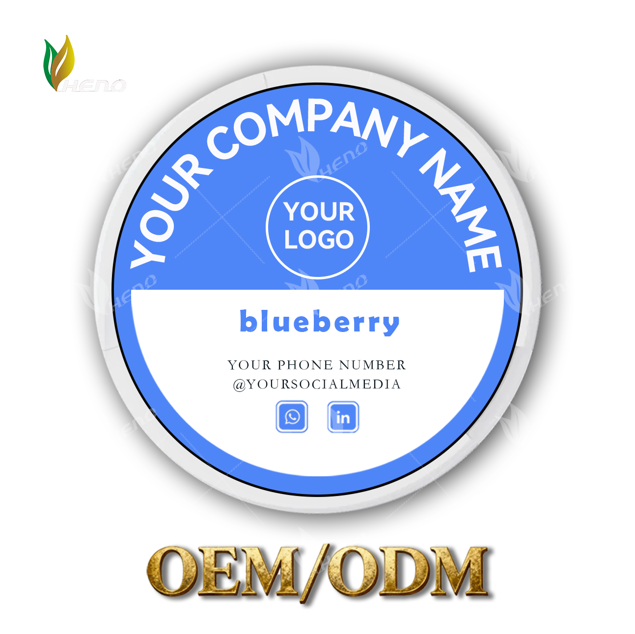 Coole Blaubeer-Nikotinbeutel